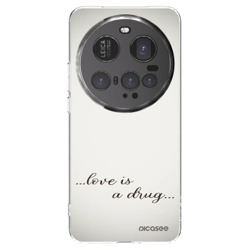 Picasee silikonowe przeźroczyste etui na Xiaomi 15 Ultra - Love is a drug