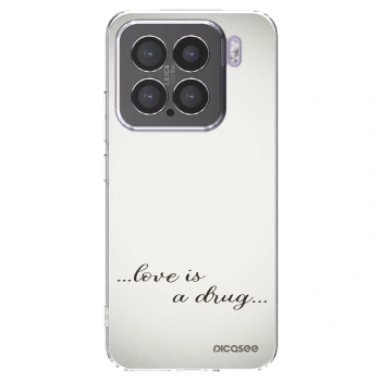 Picasee silikonowe przeźroczyste etui na Xiaomi 15 - Love is a drug
