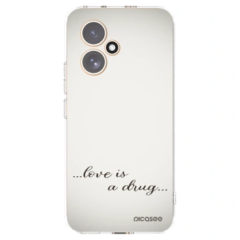 Picasee silikonowe przeźroczyste etui na Honor 400 5G - Love is a drug