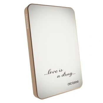 Powerbank z MagSafe 5 000 mAh Złoty - Love is a drug