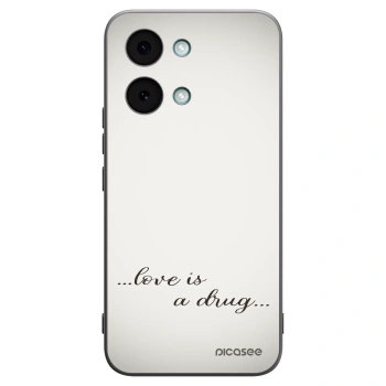 Picasee silikonowe czarne etui na Xiaomi Poco X8 Pro Max - Love is a drug