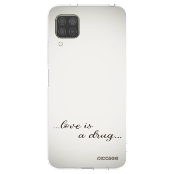 Picasee silikonowe przeźroczyste etui na Huawei P40 Lite - Love is a drug