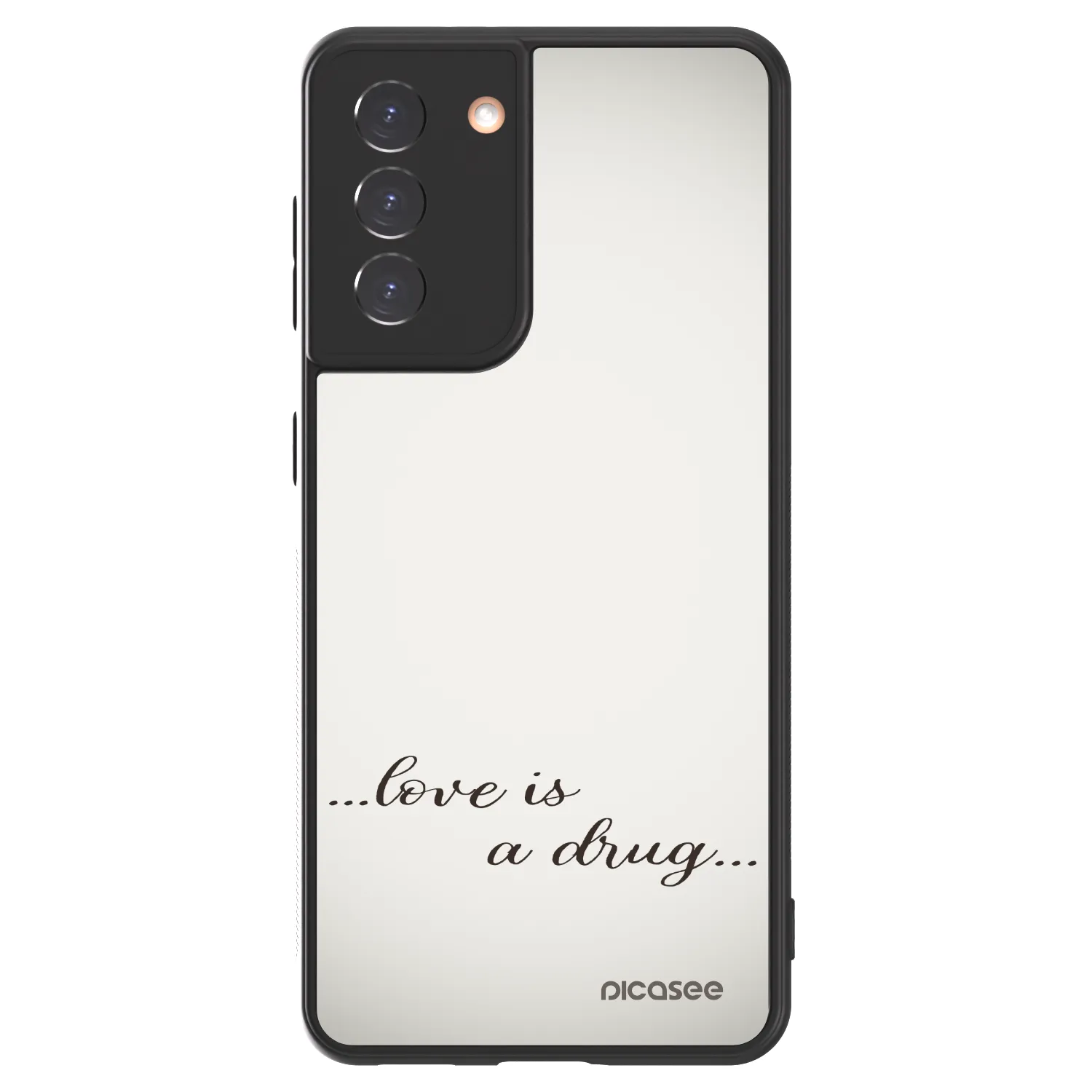 Picasee ULTIMATE CASE na Samsung Galaxy S21 5G G991B - Love is a drug
