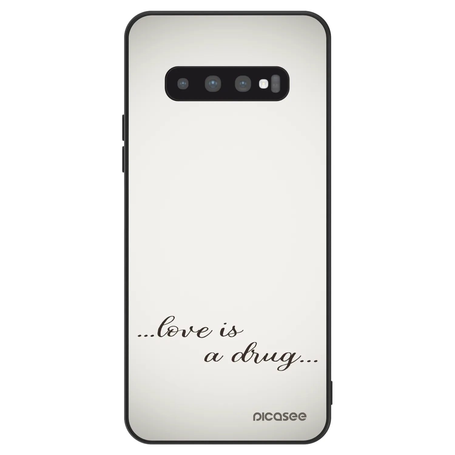 Picasee ULTIMATE CASE na Samsung Galaxy S10 G973 - Love is a drug