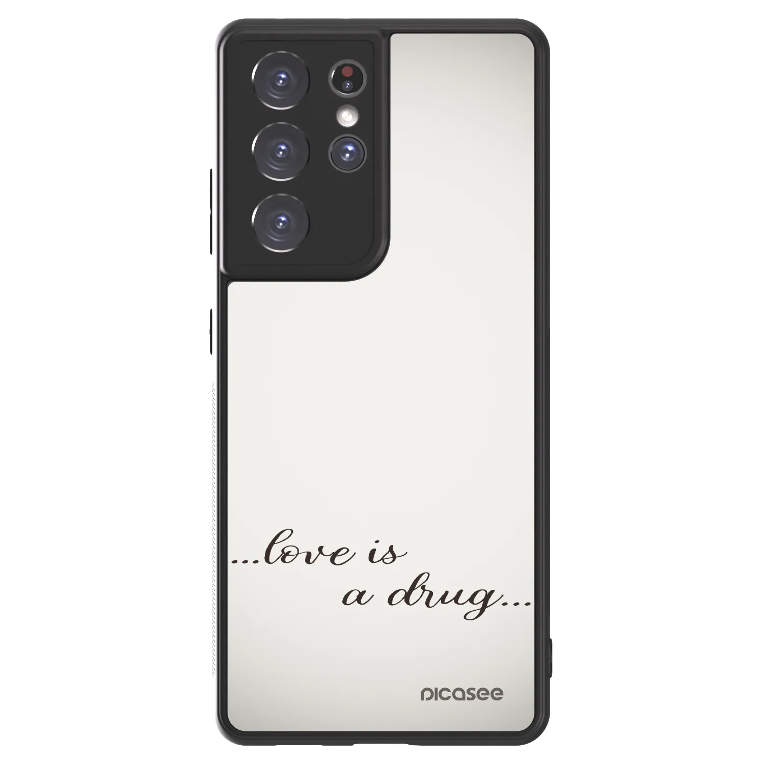 Picasee ULTIMATE CASE na Samsung Galaxy S21 Ultra 5G G998B - Love is a drug