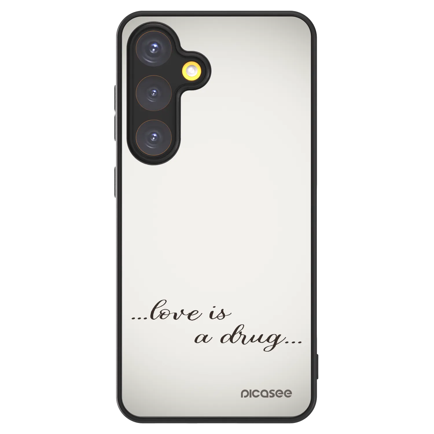 Picasee ULTIMATE CASE PowerShare pro Samsung Galaxy S24 S921B 5G - Love is a drug