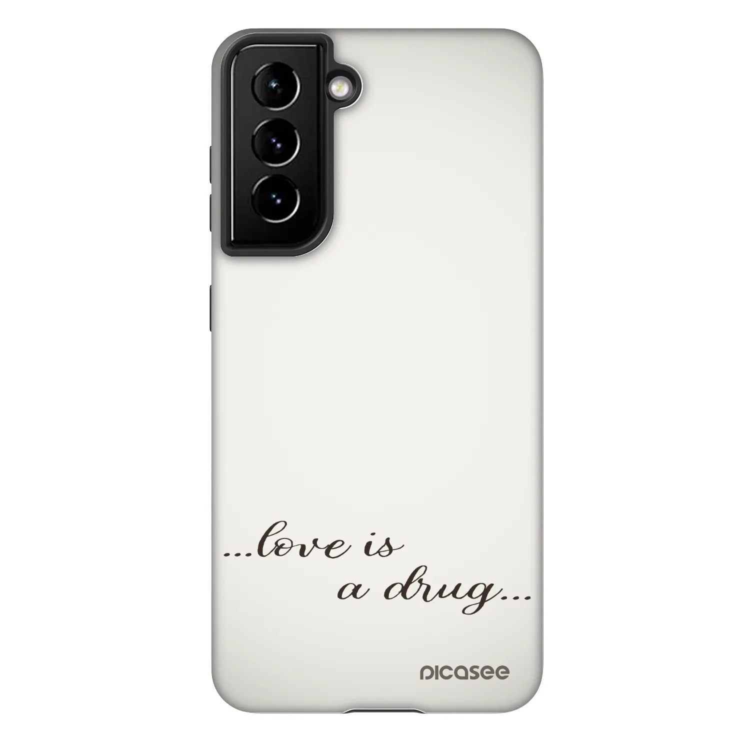 Picasee Fashion Case na Samsung Galaxy S21 FE 5G - Love is a drug