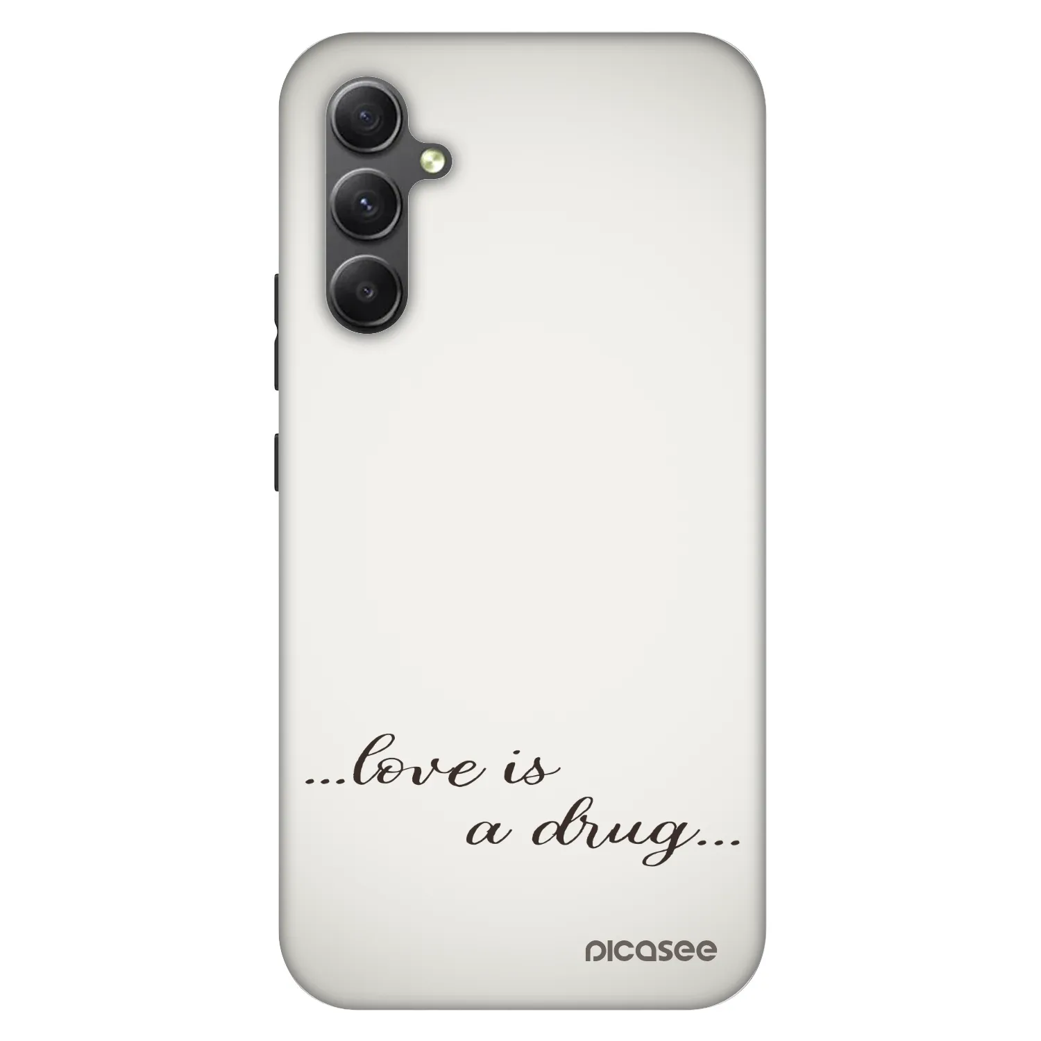 Picasee Fashion Case na Samsung Galaxy A34 5G A346B - Love is a drug