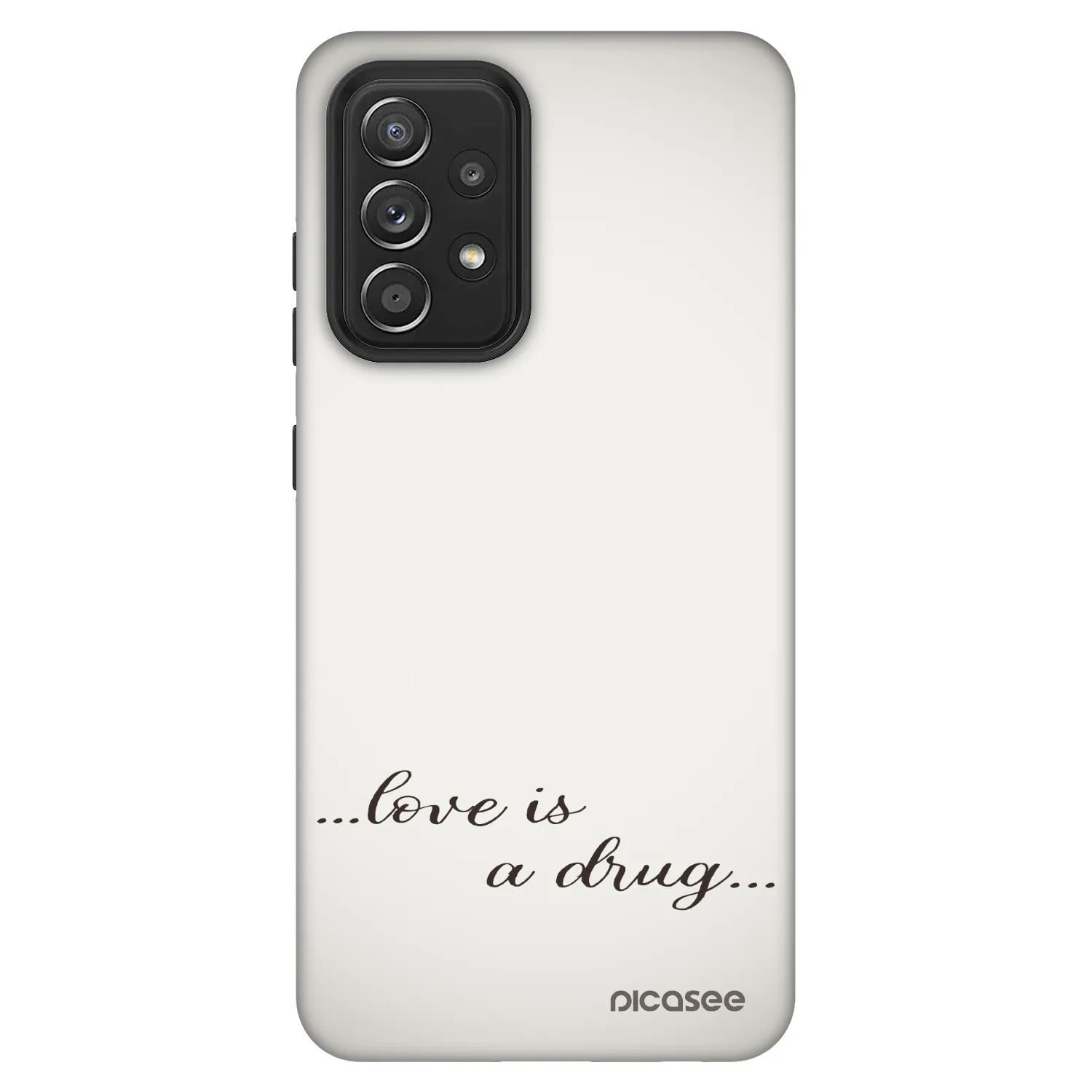 Picasee Fashion Case na Samsung Galaxy A52 5G A525F - Love is a drug