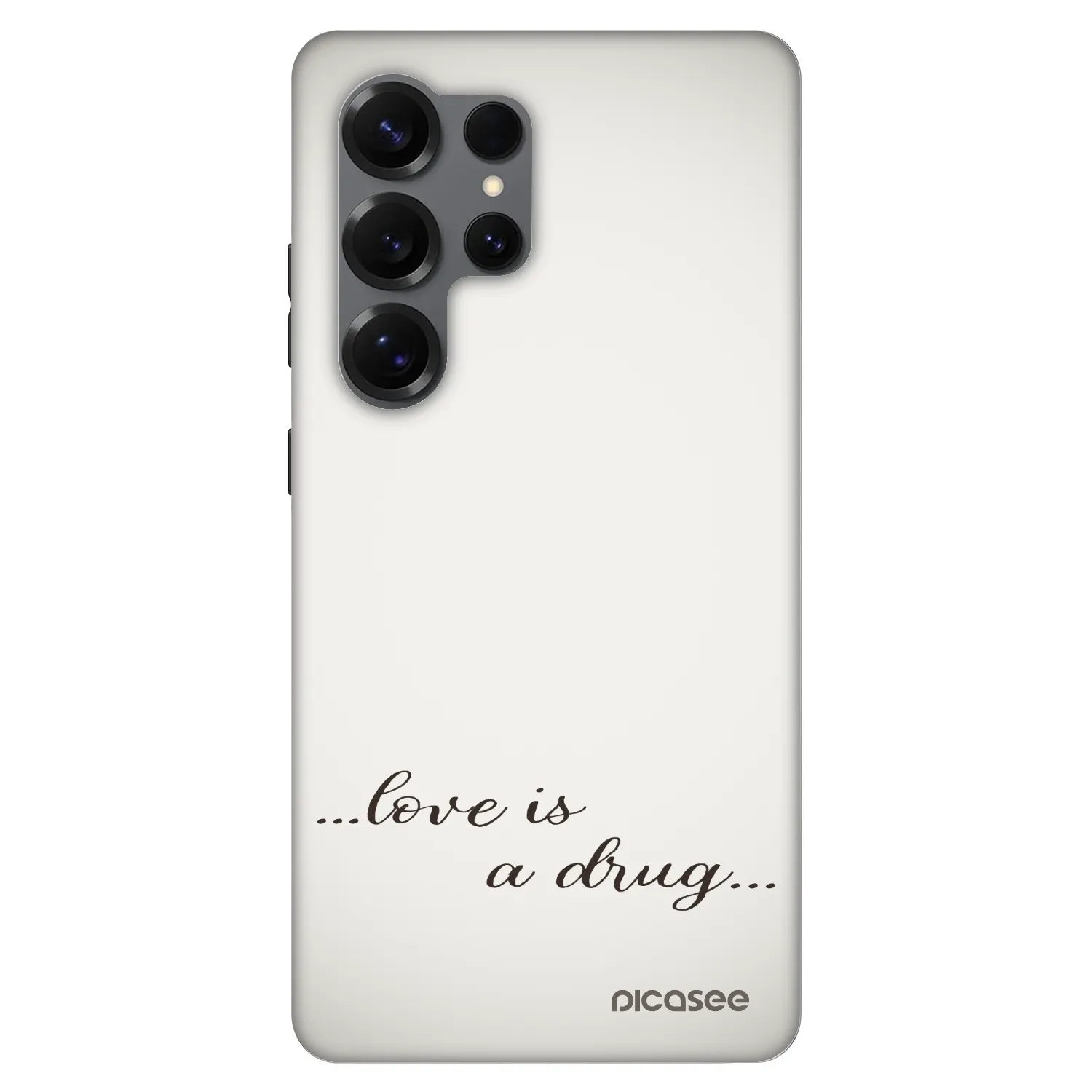 Picasee Fashion Case PowerShare pro Samsung Galaxy S25 Ultra 5G - Love is a drug
