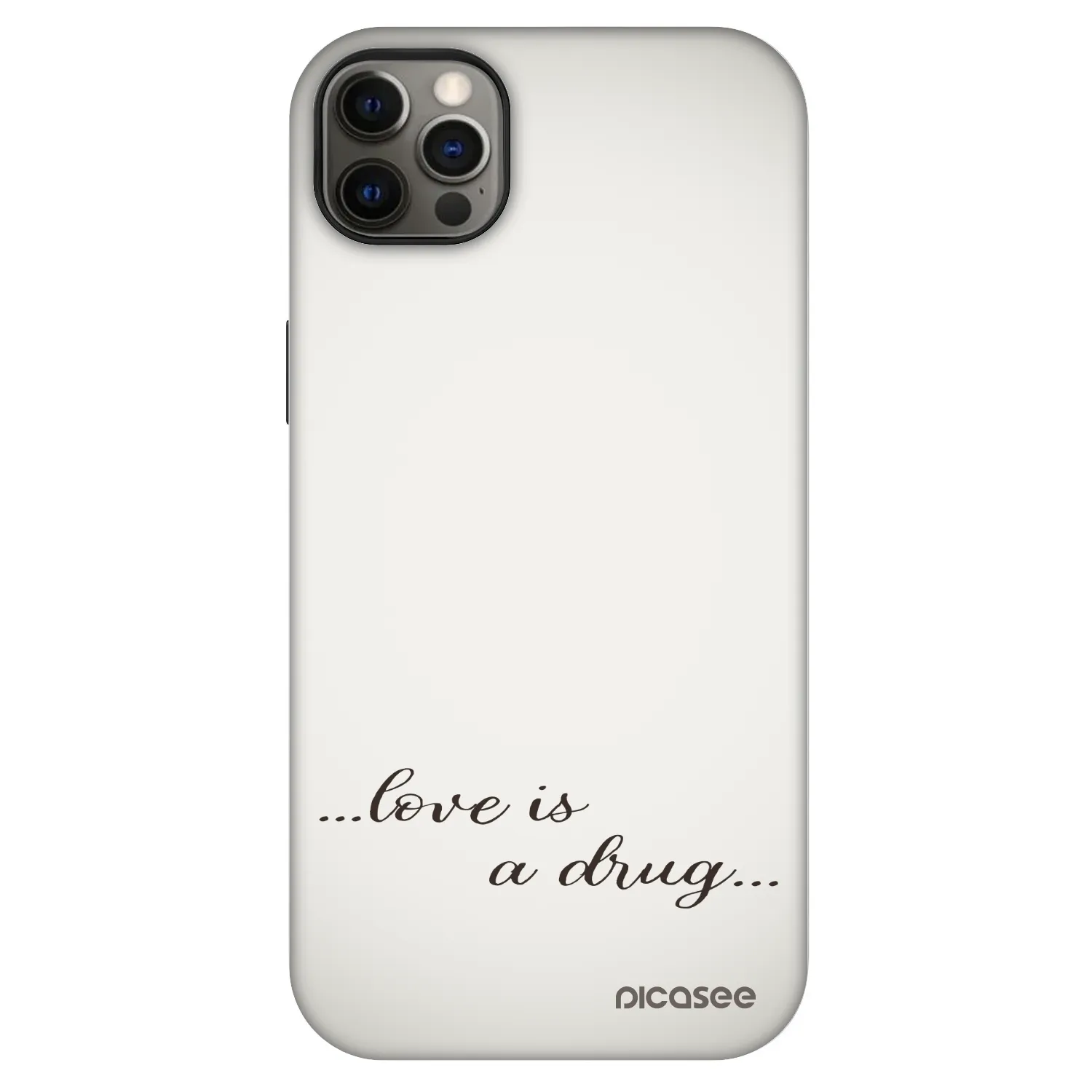Picasee Fashion Case MagSafe na Apple iPhone 12 Pro Max - Love is a drug