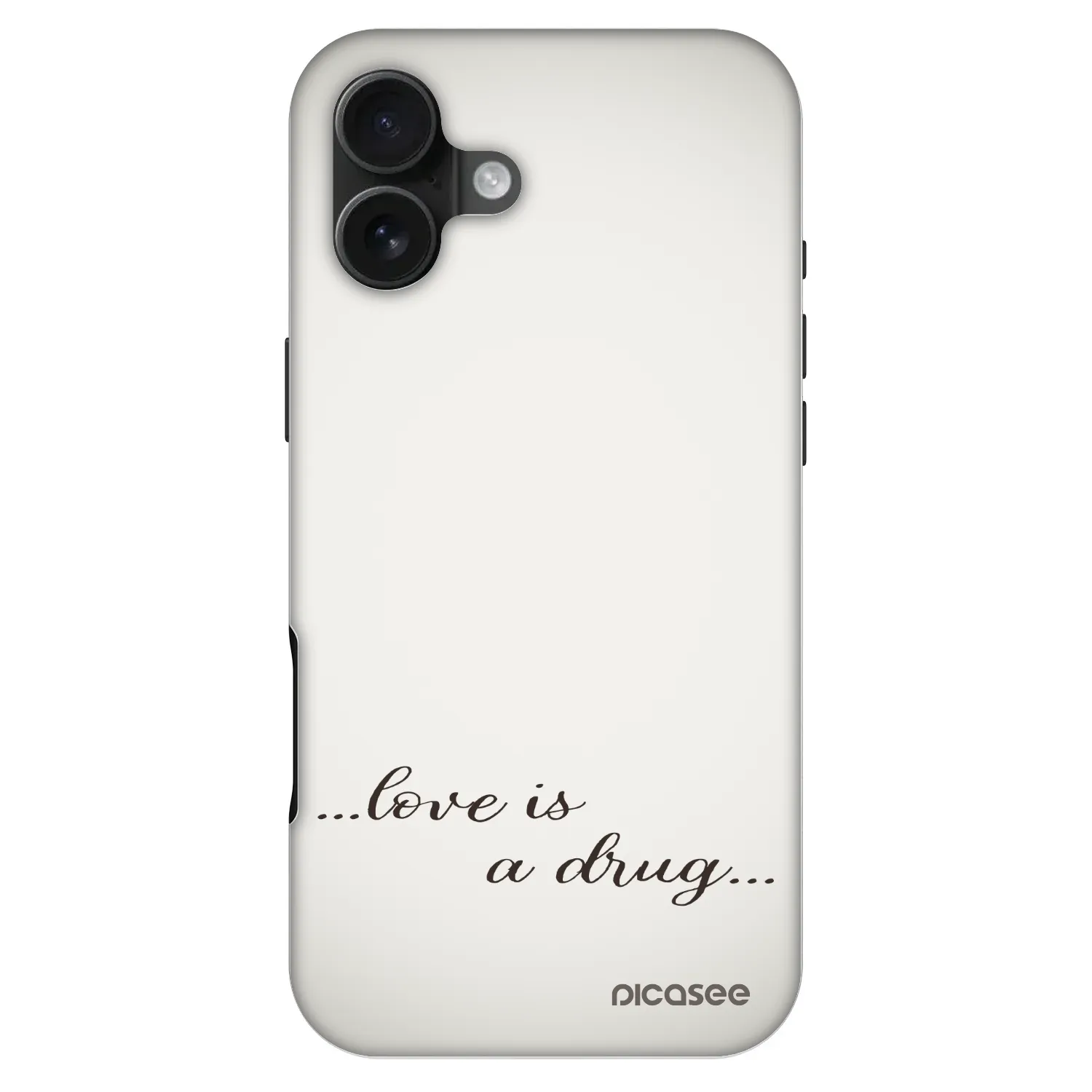 Picasee Fashion Case MagSafe na Apple iPhone 16 Plus - Love is a drug