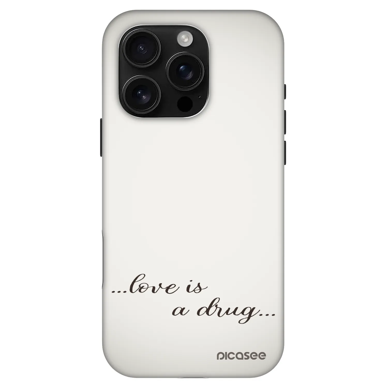 Picasee Fashion Case MagSafe na Apple iPhone 16 Pro - Love is a drug