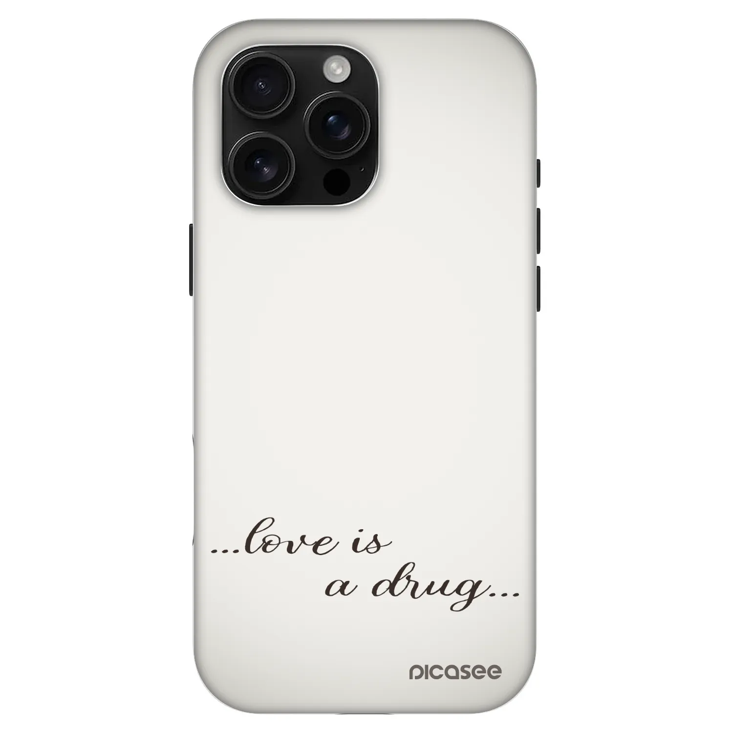 Picasee Fashion Case MagSafe na Apple iPhone 16 Pro Max - Love is a drug
