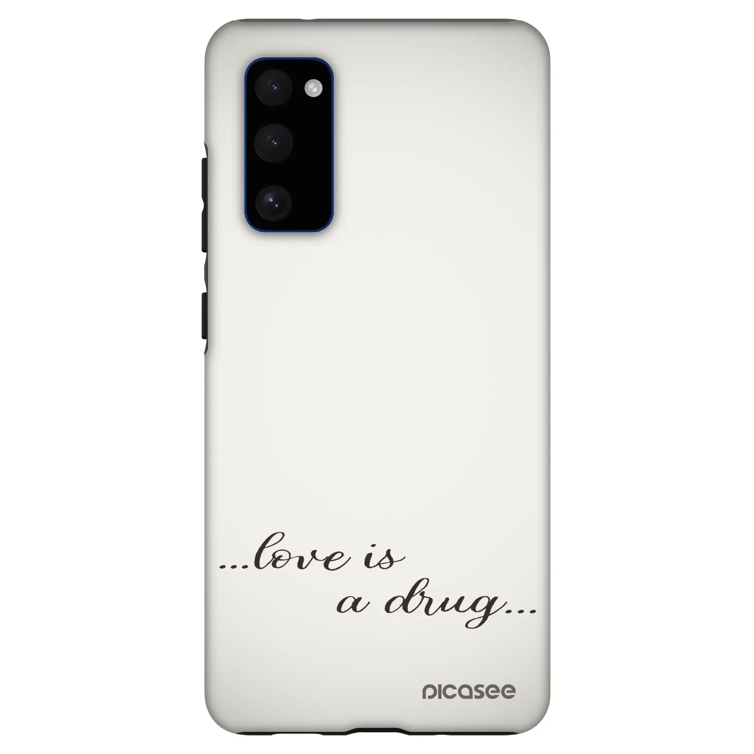 Picasee Fashion Case na Samsung Galaxy S20 FE - Love is a drug