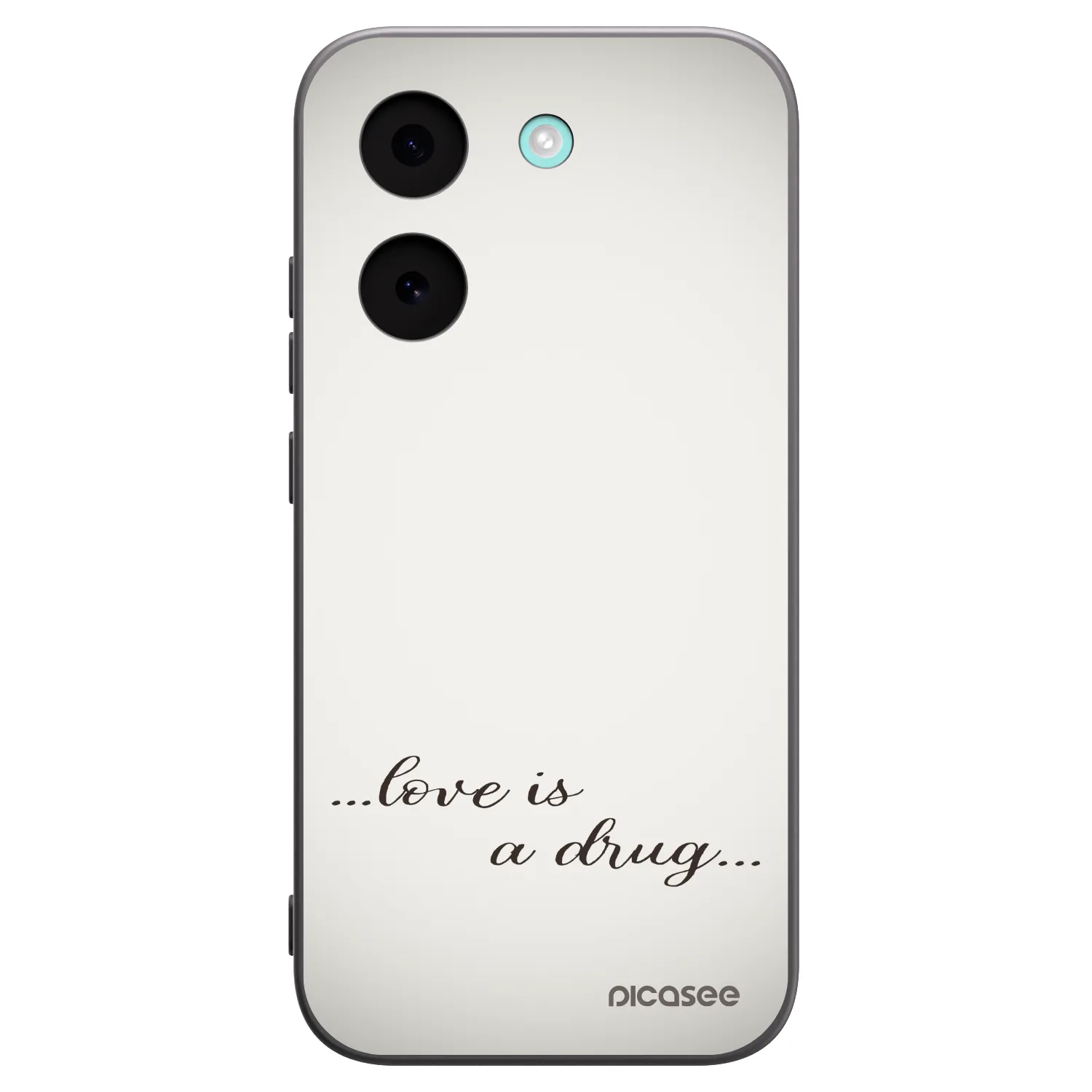 Picasee silikonowe czarne etui na Xiaomi Poco X8 Pro - Love is a drug