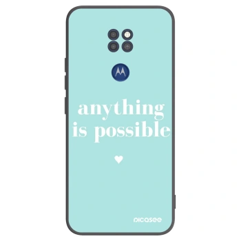 Etui na Motorola Moto G9 Play - Anything is possible