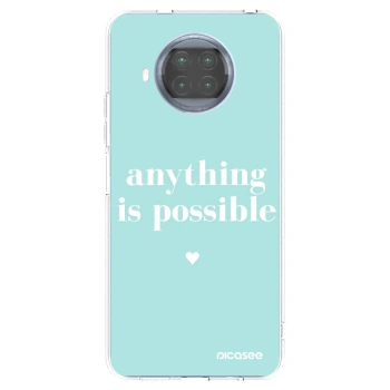 Picasee silikonowe przeźroczyste etui na Xiaomi Mi 10T Lite - Anything is possible