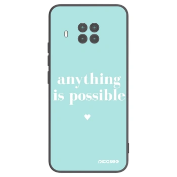 Picasee silikonowe czarne etui na Xiaomi Mi 10T Lite - Anything is possible