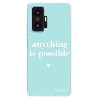 Picasee silikonowe przeźroczyste etui na Xiaomi 11T Pro - Anything is possible