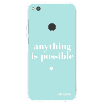 Picasee silikonowe przeźroczyste etui na Huawei Mate 40 Pro - Anything is possible