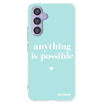 Picasee silikonowe przeźroczyste etui na Samsung Galaxy A54 5G A546B - Anything is possible