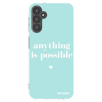 Picasee silikonowe przeźroczyste etui na Samsung Galaxy A14 5G A146P - Anything is possible