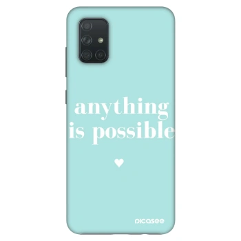 Etui na Samsung Galaxy A71 A715F - Anything is possible