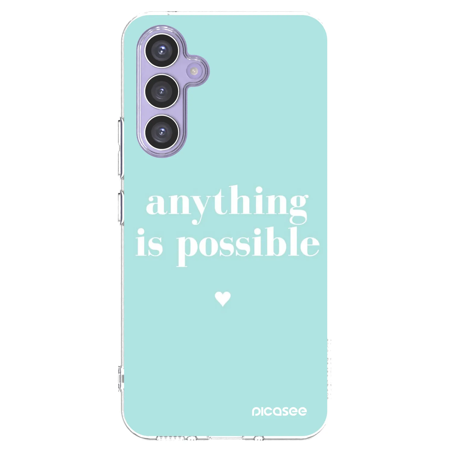 Picasee silikonowe przeźroczyste etui na Samsung Galaxy A54 5G A546B - Anything is possible