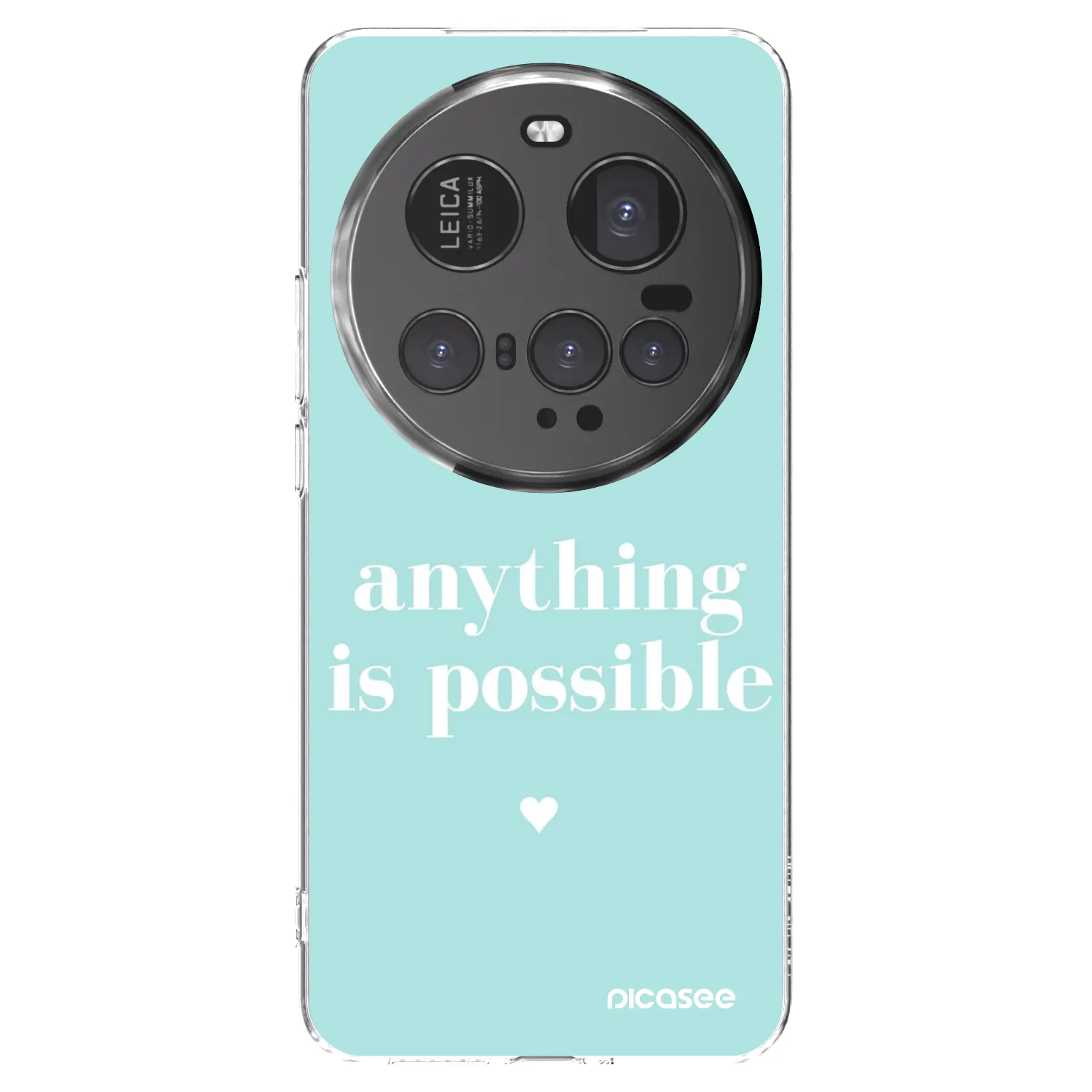 Picasee silikonowe przeźroczyste etui na Xiaomi 15 Ultra - Anything is possible