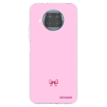 Picasee silikonowe przeźroczyste etui na Xiaomi Mi 10T Lite - Blush bow