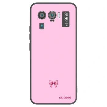 Picasee silikonowe czarne etui na Xiaomi Mi 11 Ultra - Blush bow