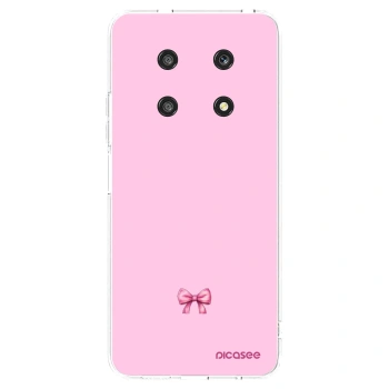 Picasee silikonowe przeźroczyste etui na Honor Magic4 Lite 5G - Blush bow