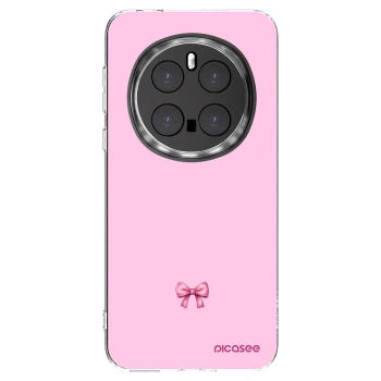 Picasee silikonowe przeźroczyste etui na Honor Magic7 Pro 5G - Blush bow
