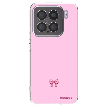 Picasee silikonowe przeźroczyste etui na Xiaomi 15 - Blush bow