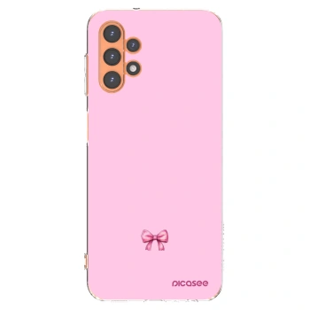 Picasee silikonowe przeźroczyste etui na Samsung Galaxy A13 5G - Blush bow