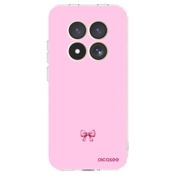Picasee silikonowe przeźroczyste etui na Xiaomi Redmi Note 15 Pro 4G - Blush bow