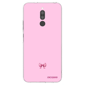 Picasee silikonowe przeźroczyste etui na Xiaomi Redmi 8 - Blush bow