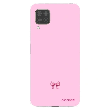 Picasee silikonowe przeźroczyste etui na Huawei P40 Lite - Blush bow
