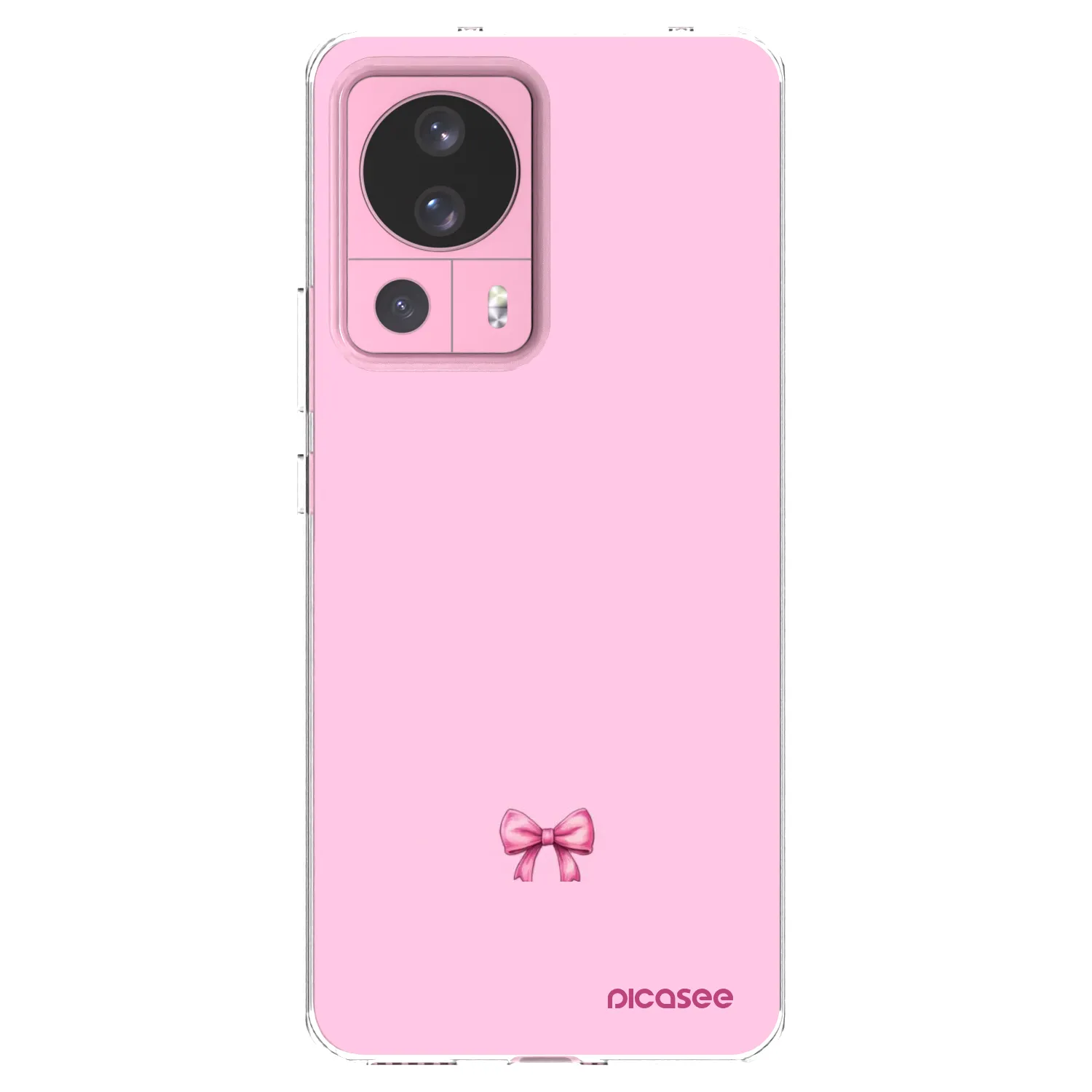 Picasee silikonowe przeźroczyste etui na Xiaomi 13 Lite - Blush bow