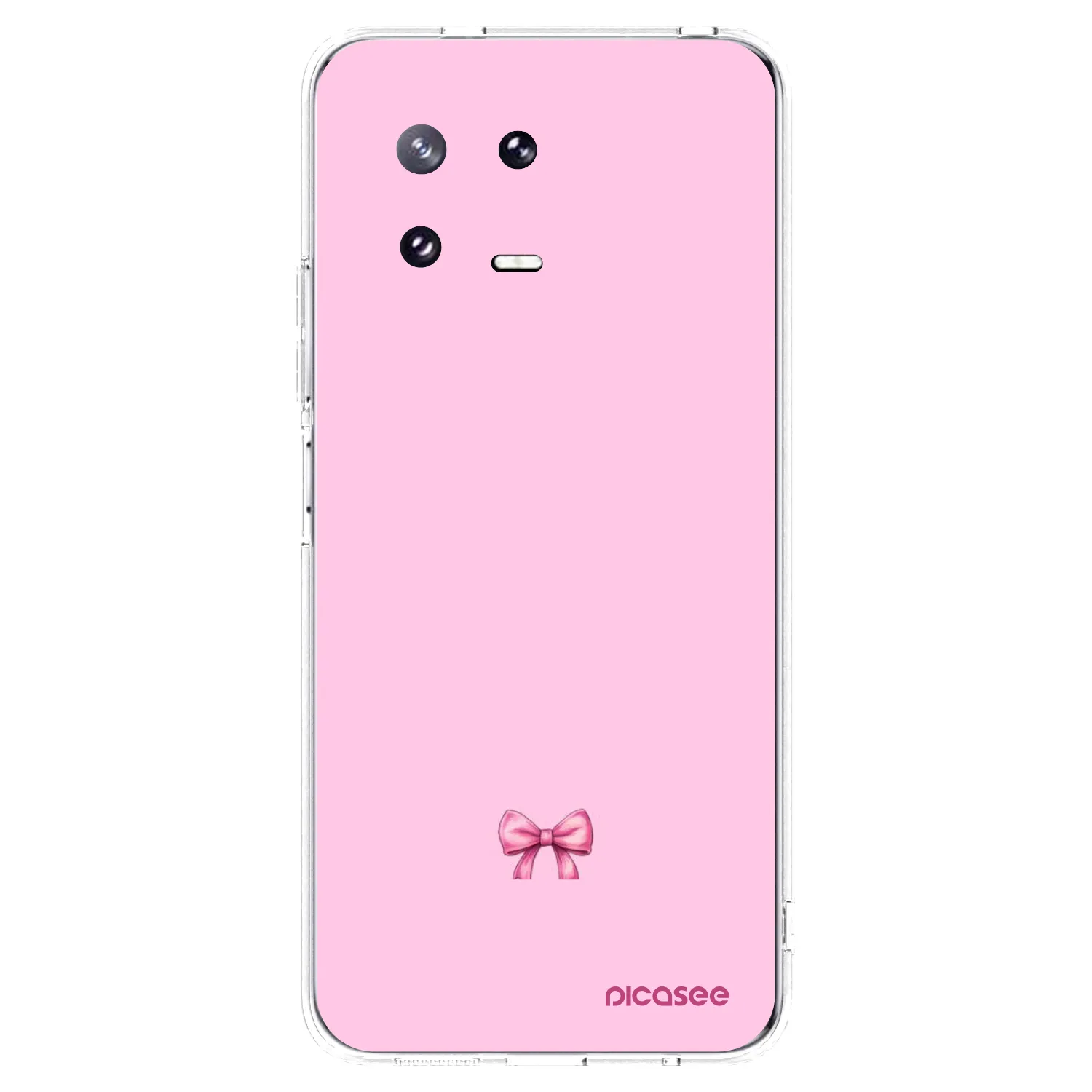 Picasee silikonowe przeźroczyste etui na Xiaomi 13 Pro - Blush bow