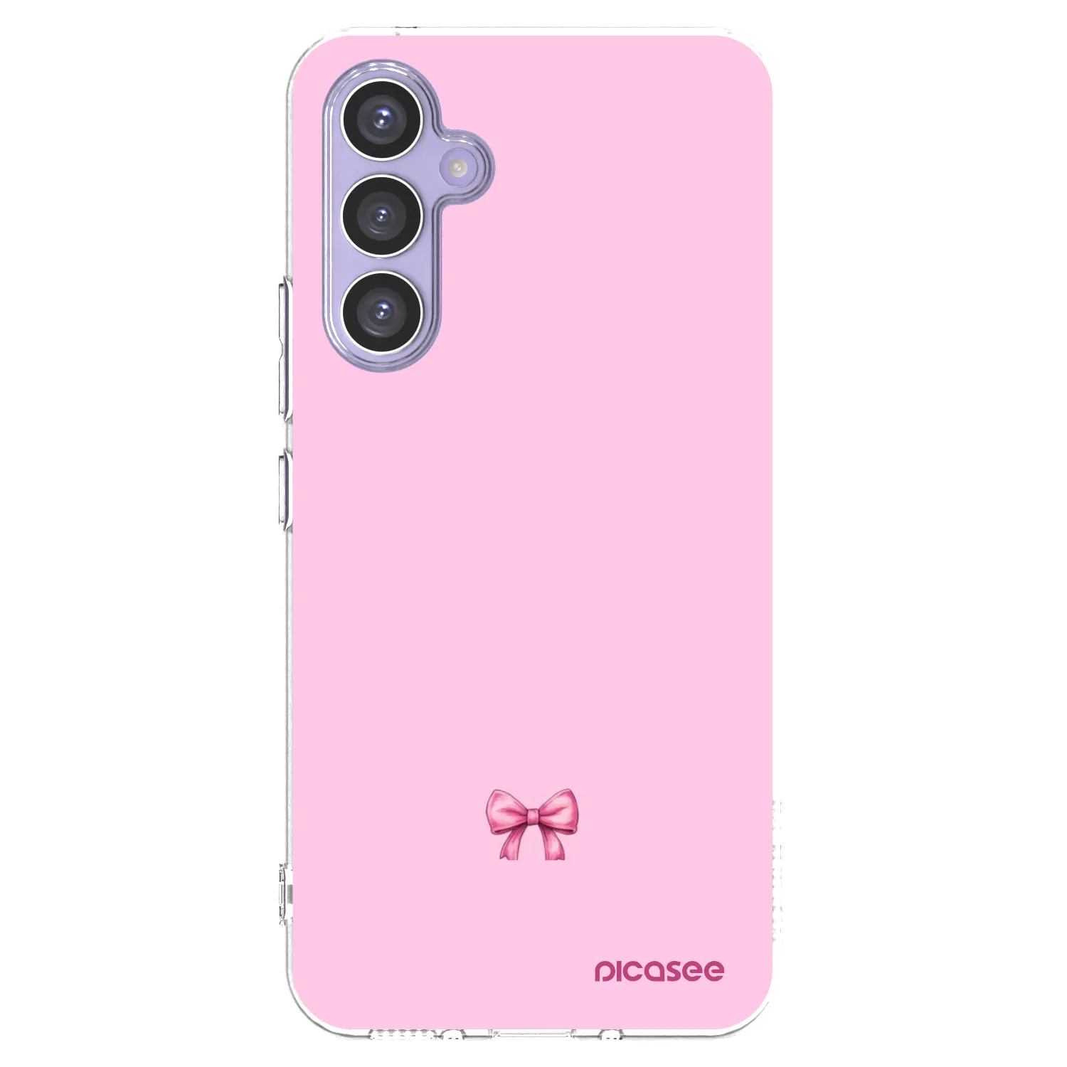 Picasee silikonowe przeźroczyste etui na Samsung Galaxy A54 5G A546B - Blush bow