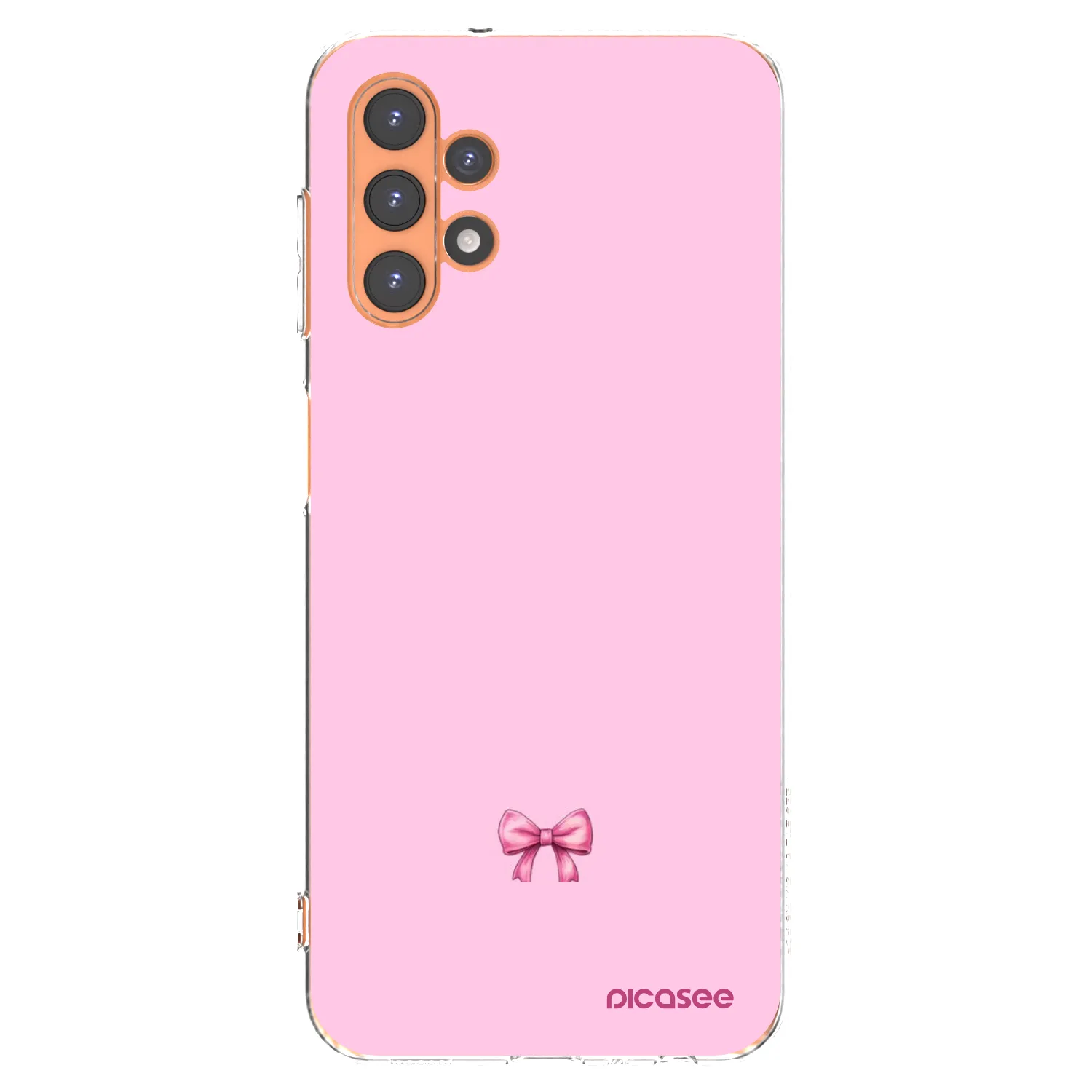 Picasee silikonowe przeźroczyste etui na Samsung Galaxy A13 5G - Blush bow
