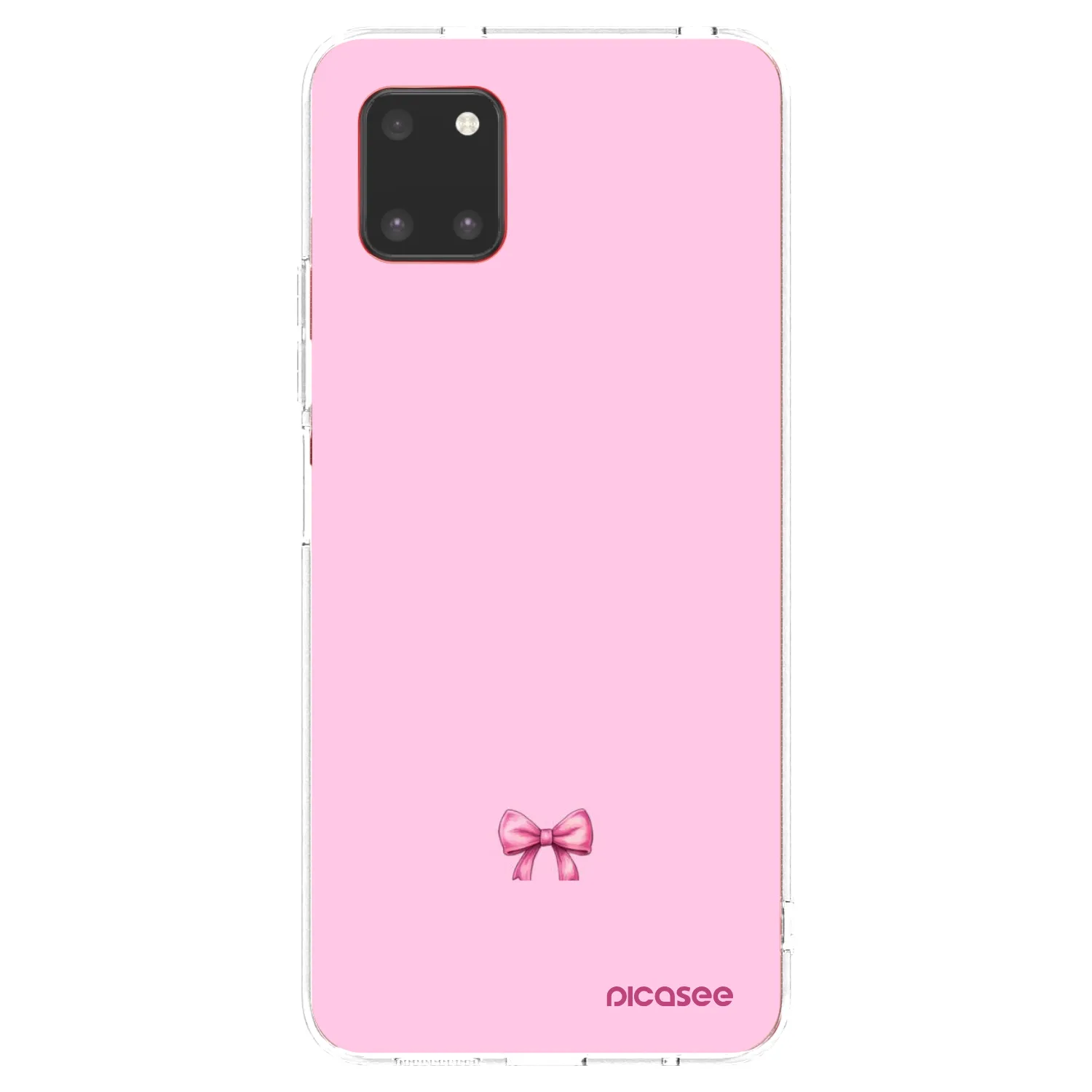 Picasee silikonowe przeźroczyste etui na Samsung Galaxy Note 10 Lite N770F - Blush bow