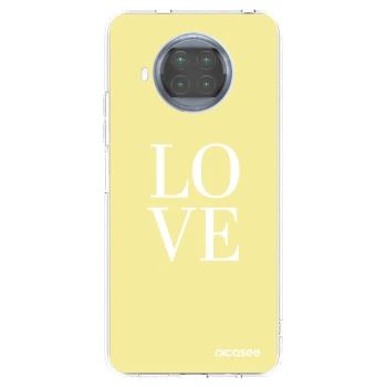 Picasee silikonowe przeźroczyste etui na Xiaomi Mi 10T Lite - Love