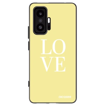 Picasee silikonowe czarne etui na Xiaomi 11T - Love