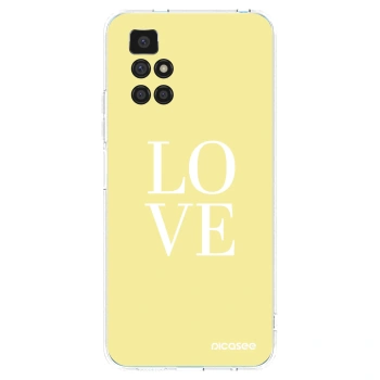 Picasee silikonowe przeźroczyste etui na Xiaomi Redmi 10 (2022) - Love