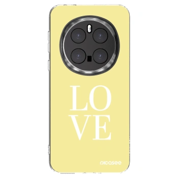 Picasee silikonowe przeźroczyste etui na Honor Magic7 Pro 5G - Love
