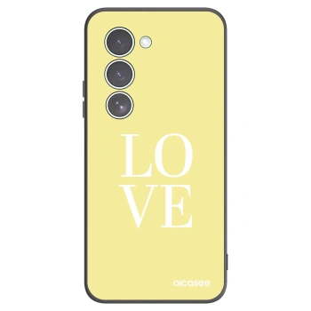 Picasee silikonowe czarne etui na Xiaomi Redmi 15 5G - Love