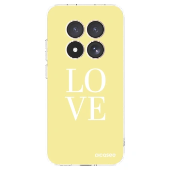 Picasee silikonowe przeźroczyste etui na Xiaomi Redmi Note 15 Pro 4G - Love